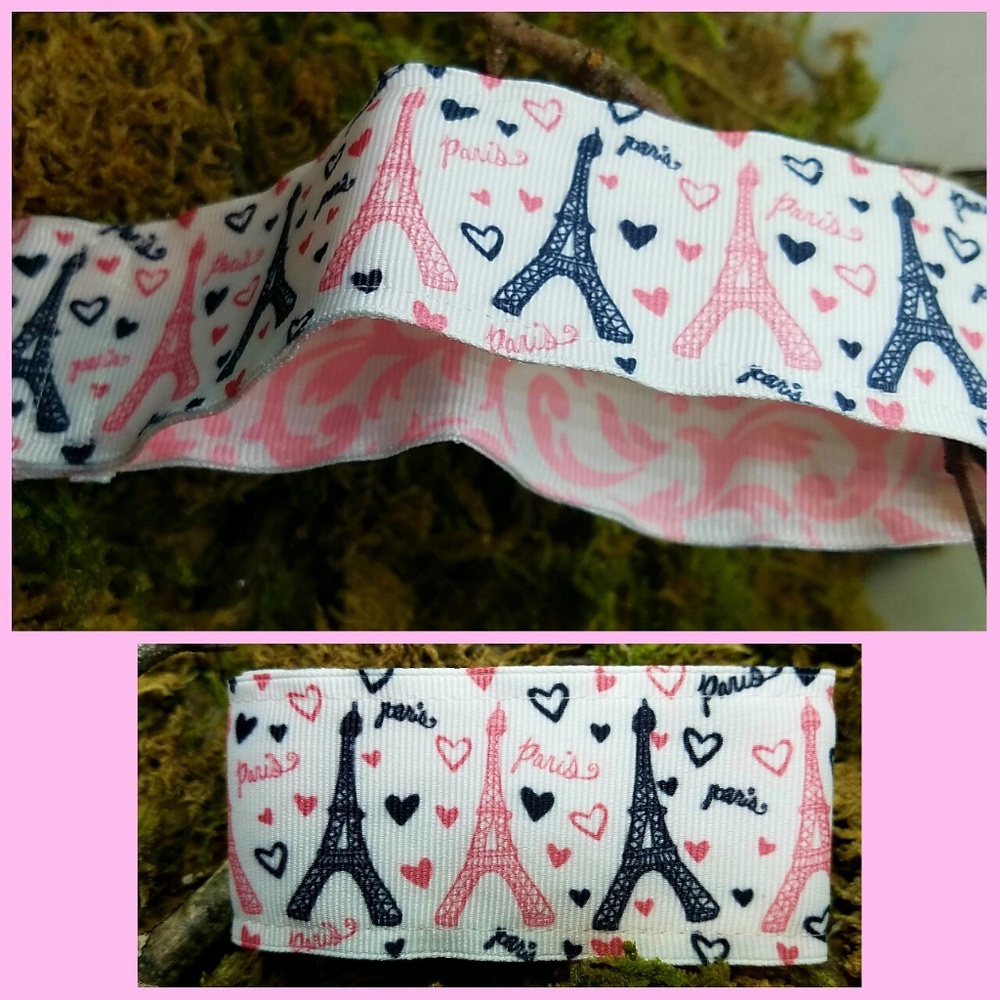 BUNDLE TO SAVE!  Paris! Ribbon Keychain